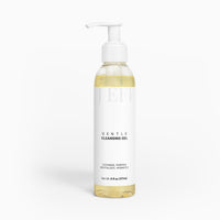 Bottle of Gentle Cleansing Gel on a white background