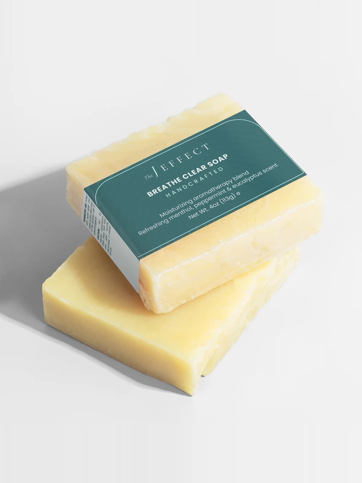 How to use Breathe Deep ritual bar: lather the bar between wet hands in a warm, steamy shower