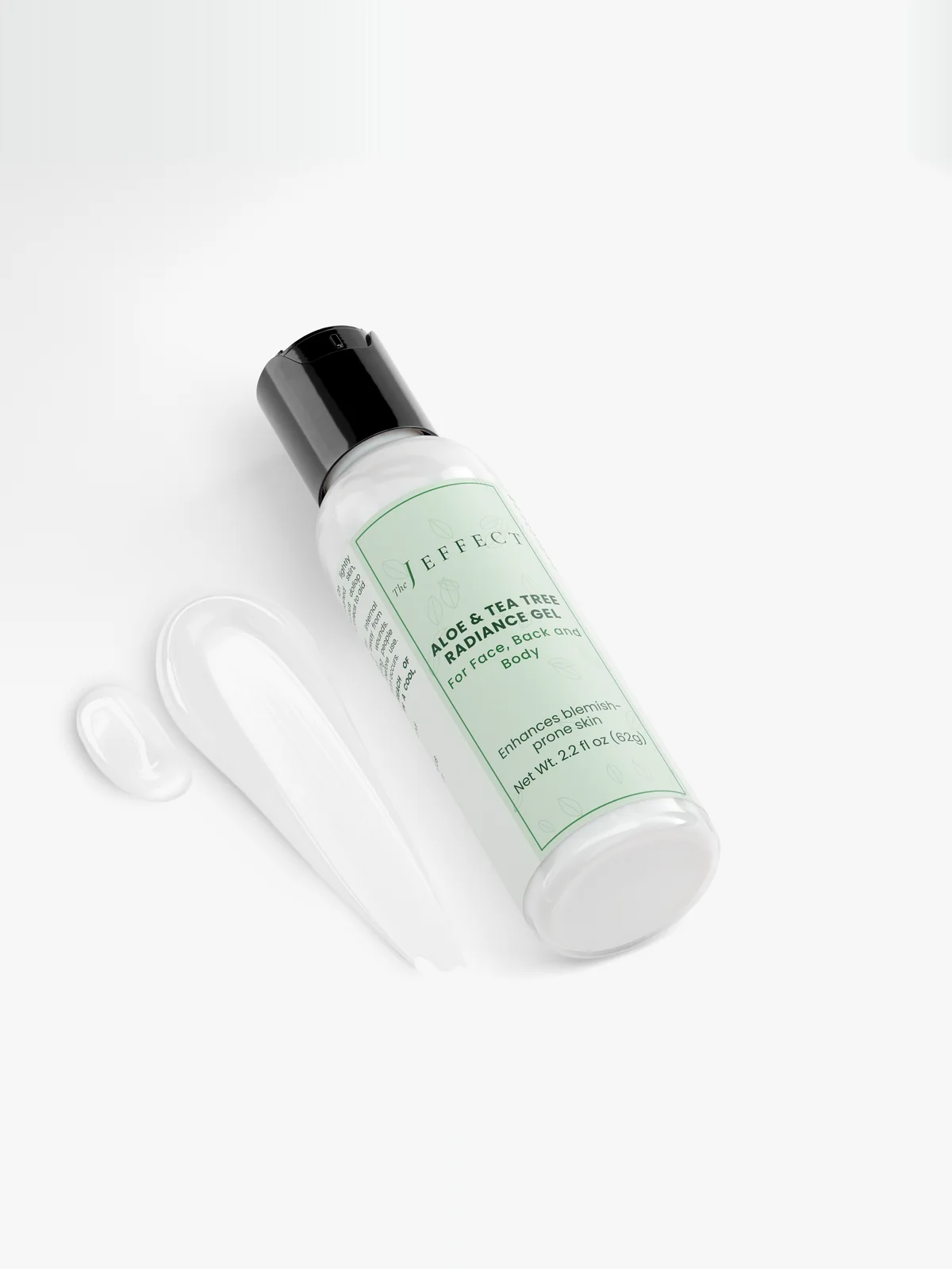 Clear Calm with key ingredients: Aloe Vera Gel, Black Willow Bark (2%), Tea Tree Oil