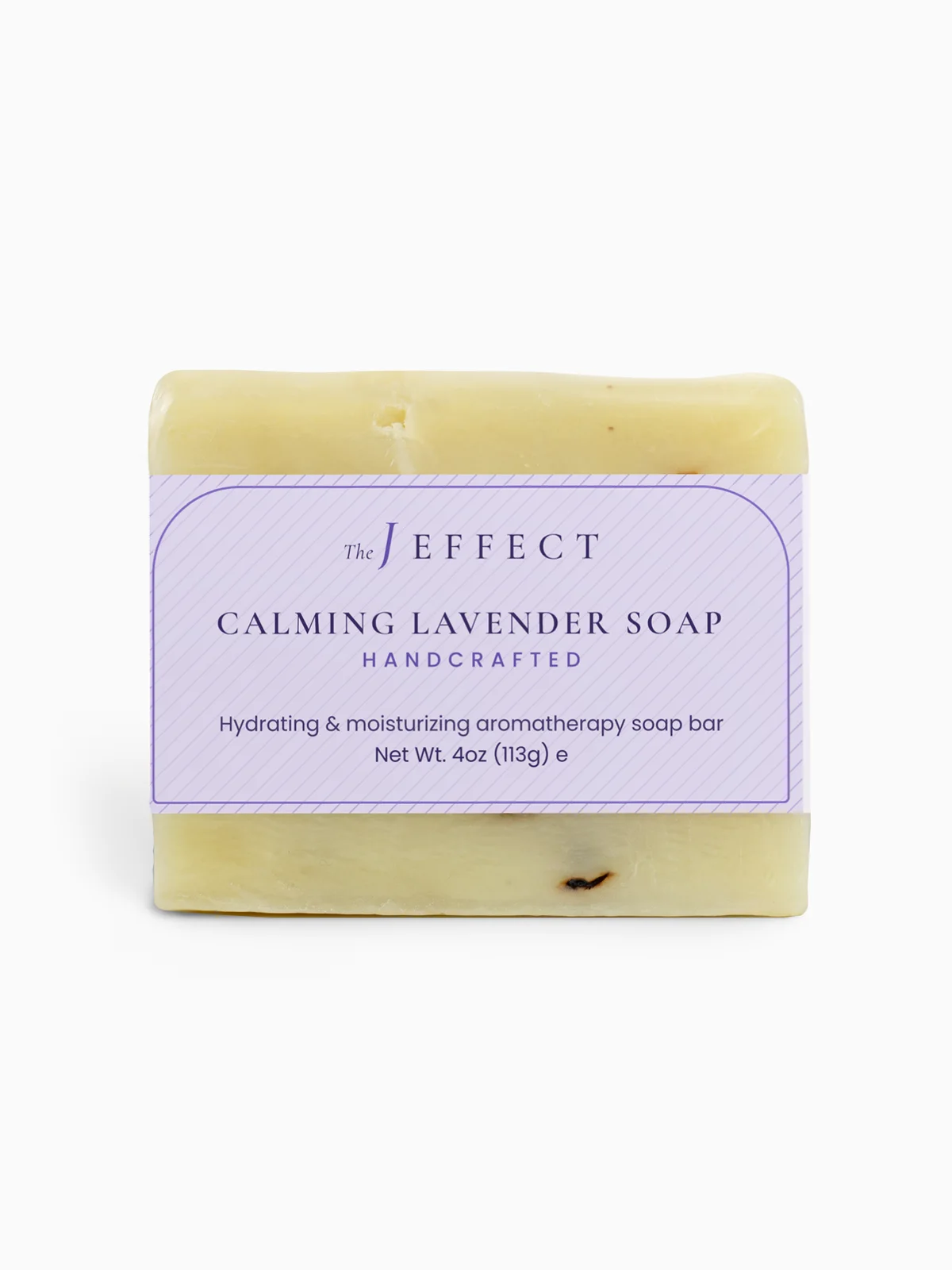 Evening Calm Lavender Essential Oil Bar by The J Effect, 4 oz / 113 g