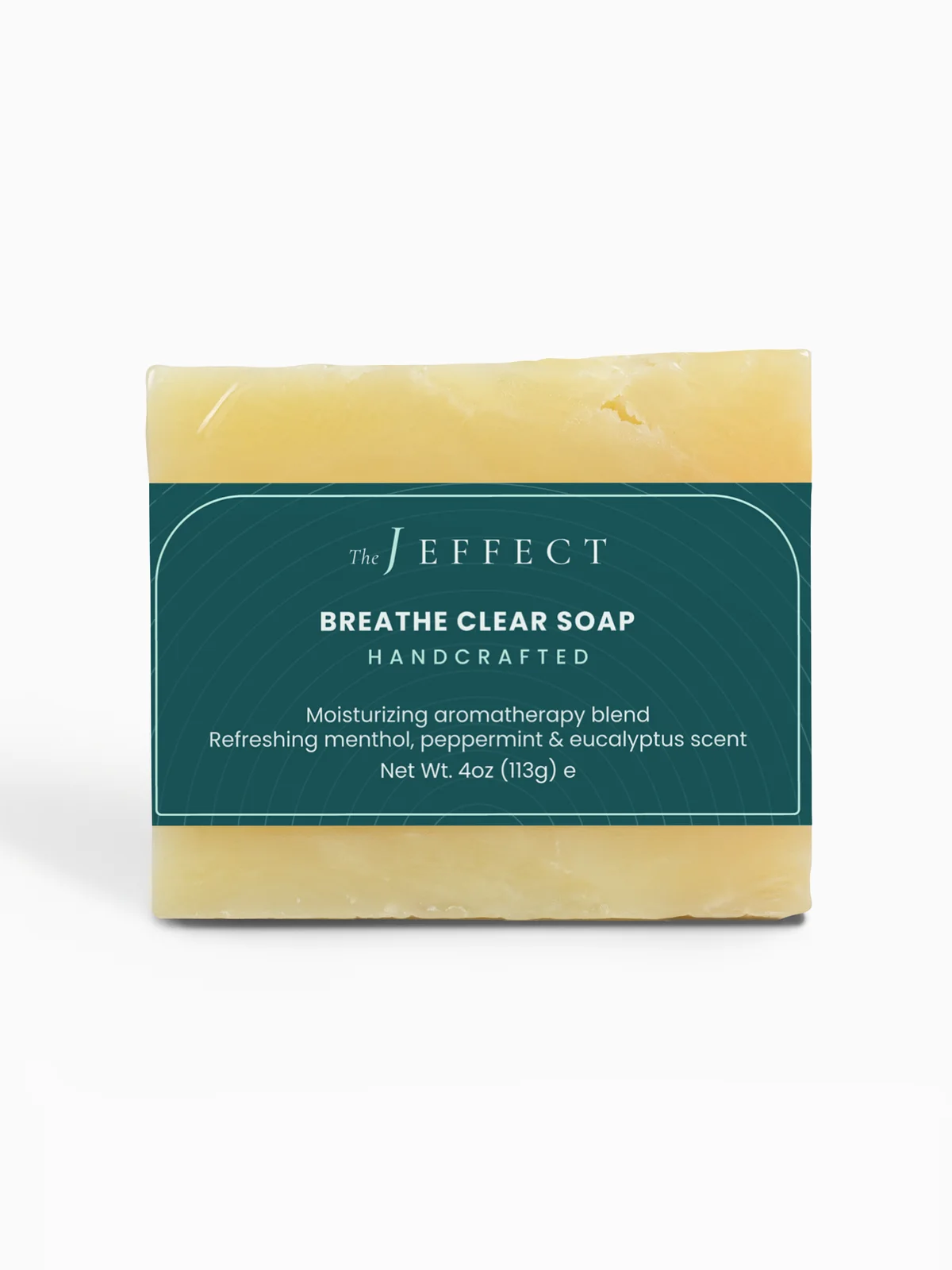Breathe Deep Eucalyptus & Peppermint Bar by The J Effect, 4 oz / 113 g