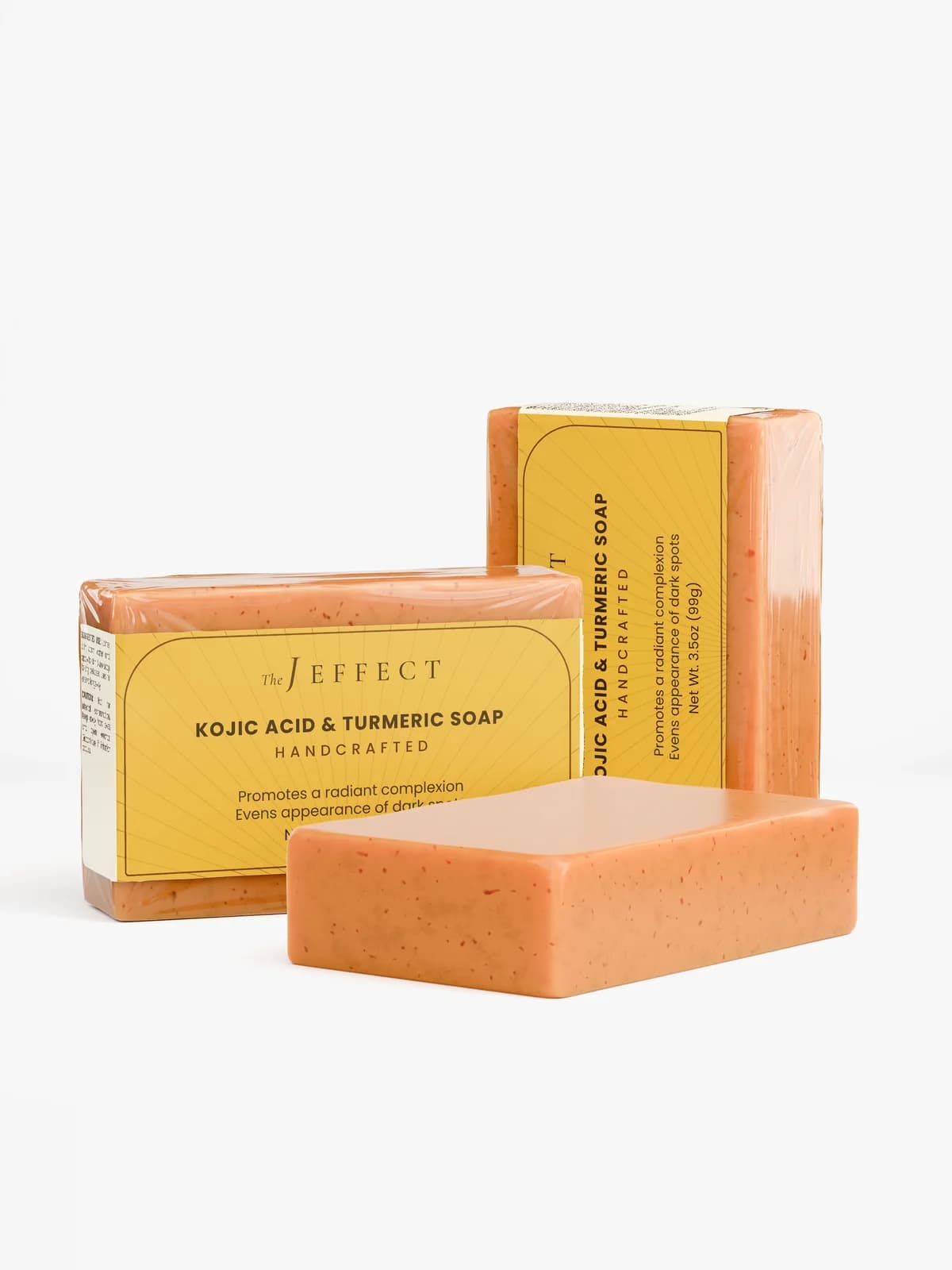 Turmeric Gold with key ingredients: Kojic Acid, Organic Turmeric, Shea, Mango & Cocoa Butter